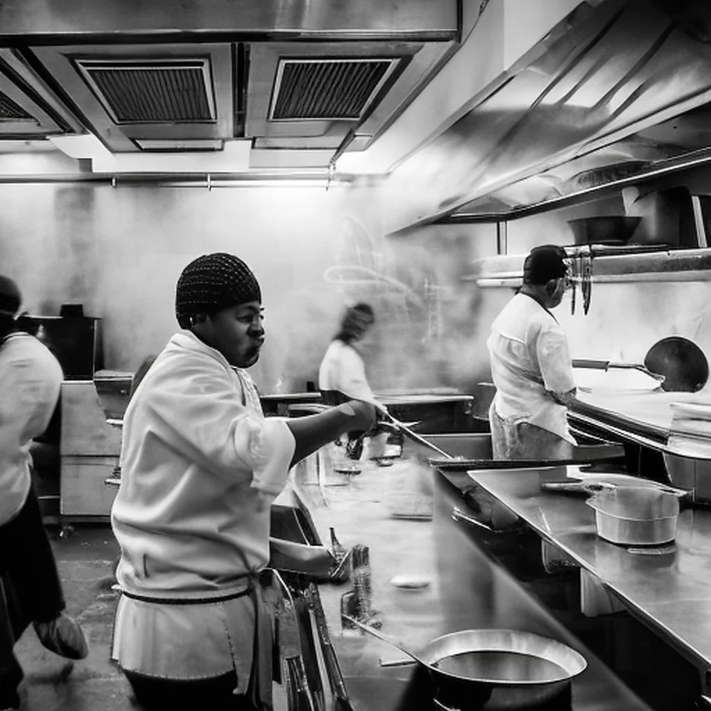 Artistic representation for Behind the nonprofit helping a diverse new generation of culinary professionals heat up New York City.