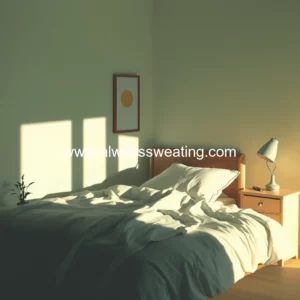 Artistic representation for Morning unseen: discovering cancer symptoms lurking on your bedding