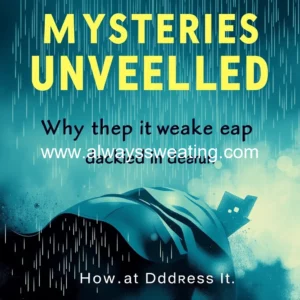 Artistic representation for Mysteries unveiled: why you wake up drenched in sweat and how to address it title
