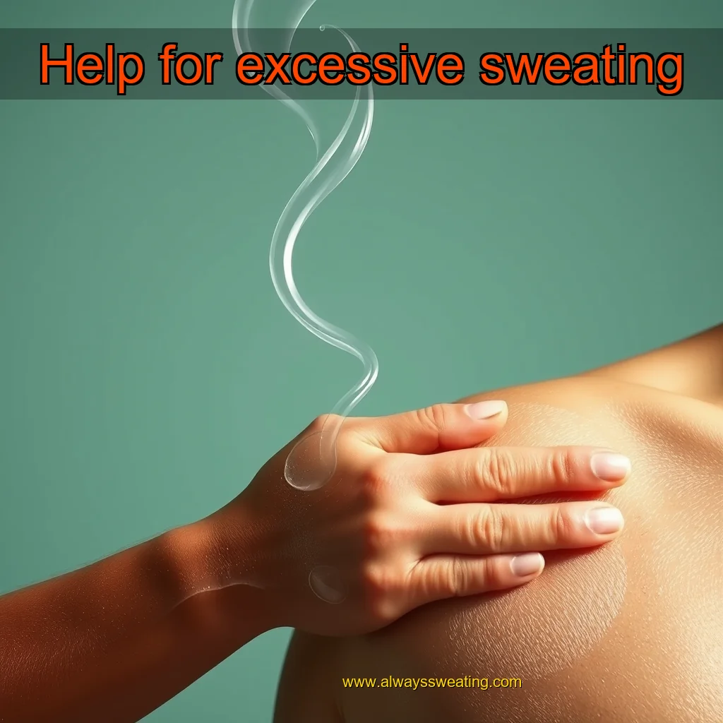 Artistic representation for Help for excessive sweating
