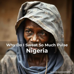 Artistic representation for Why Do I Sweat So Much Pulse Nigeria