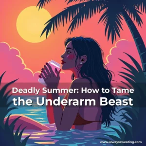Artistic representation for Deadly Summer: How to Tame the Underarm Beast