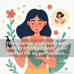 Artistic representation for The Science and Strategies Behind Effective Body Odor Control for Hyperhidrosis Sufferers